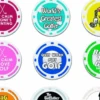 Longridge Poker Chip Ball Markers -Professional Golf Shop 2729223385