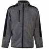 Murray Golf Soft Shell Junior Hoodie - Grey Marl / Black -Professional Golf Shop 2738847684