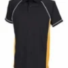 Murray Golf Contrast Junior Polo Shirt - Navy/Amber/White -Professional Golf Shop 2738917958