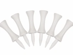 Masters Plastic Graduated Tees 2Inch 25 Bag White